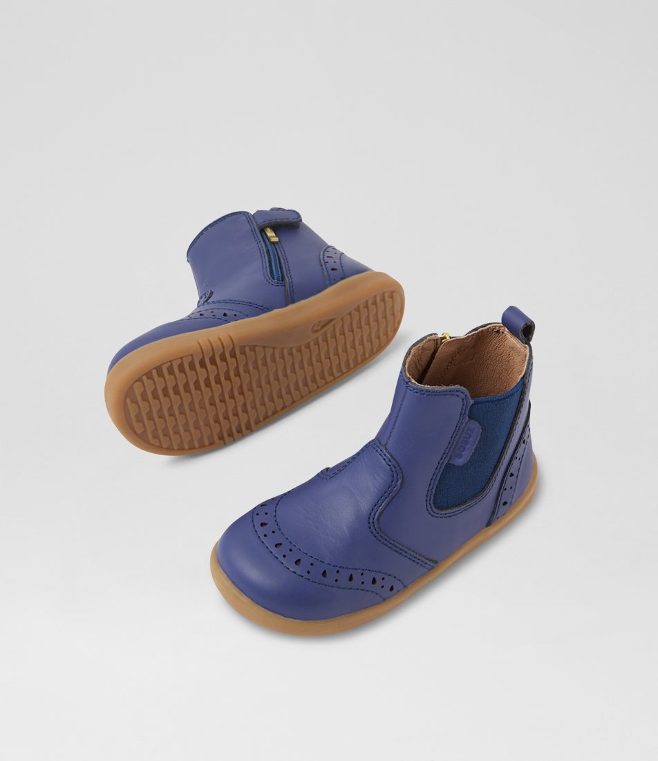 Bobux Iw Billie Future Dusk Leather Ankle Boots