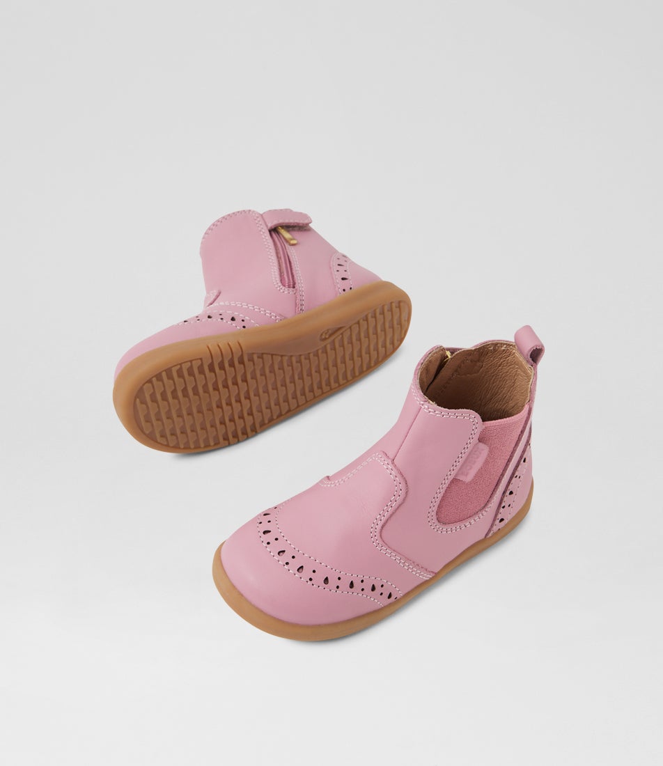 Bobux Iw Billie Lilas Leather Ankle Boots