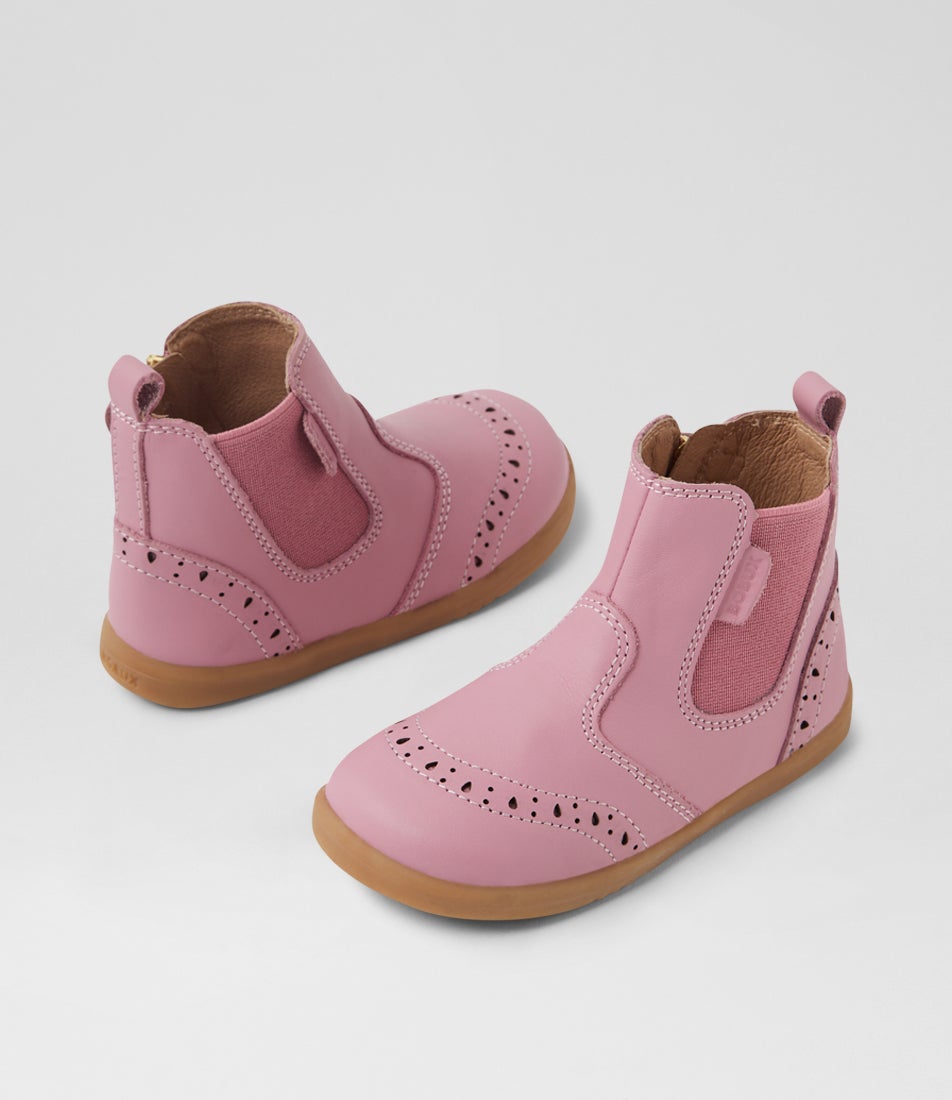 bobux Iw Billie Lilas Leather Ankle Boots