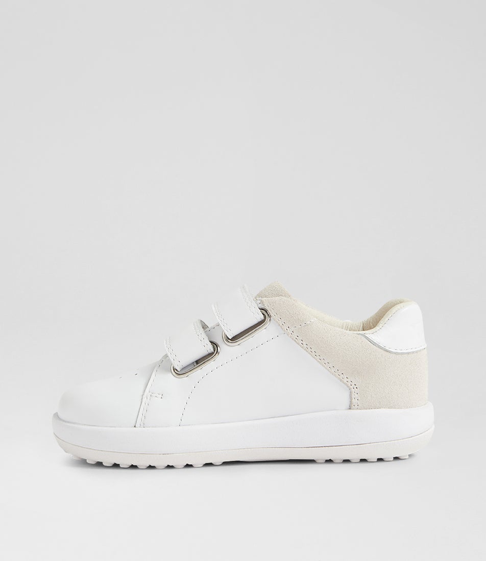 Bobux Iw Breakpoint Toddler White Leather Sneakers