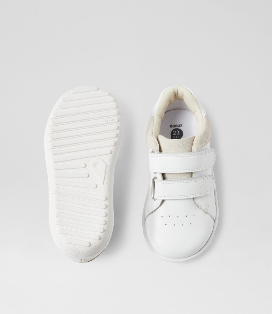 Bobux Iw Breakpoint Toddler White Leather Sneakers