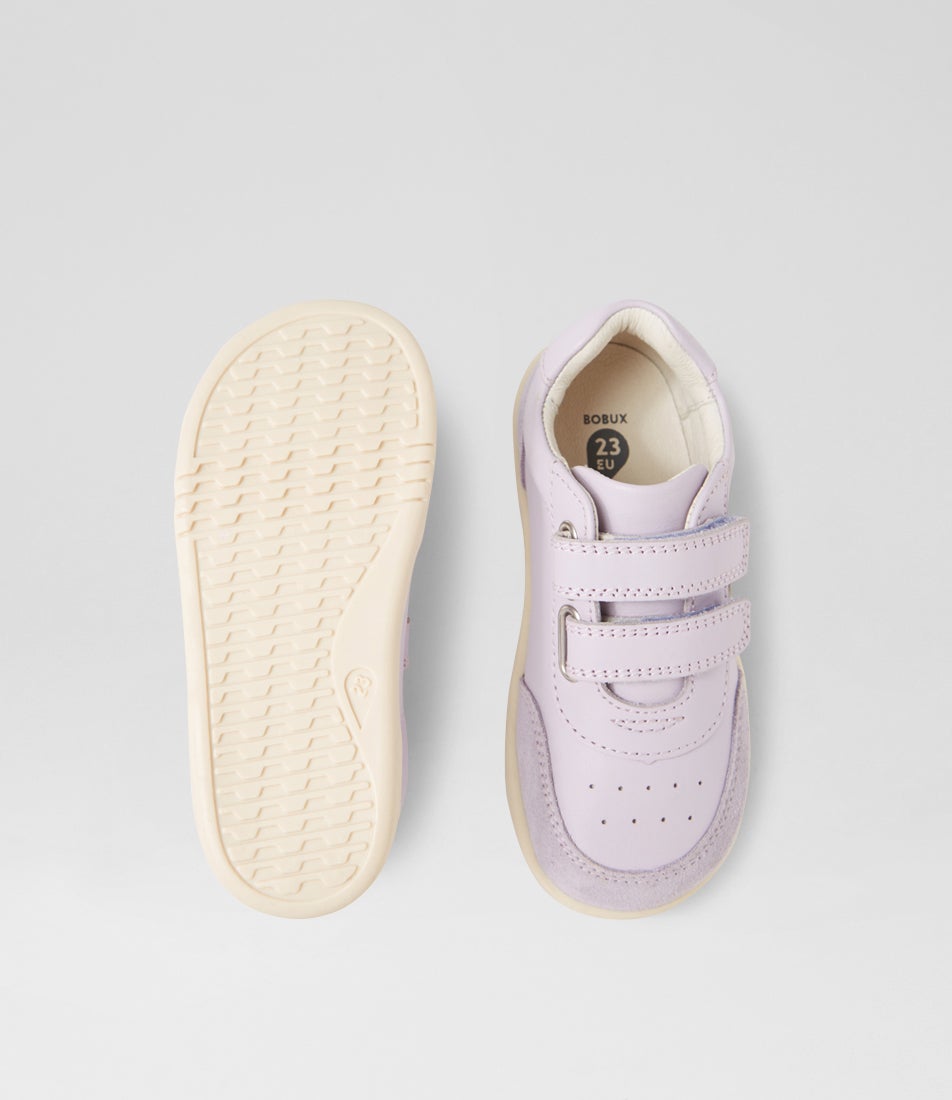 Bobux Iw Champ Toddler Thistle Leather Sneakers