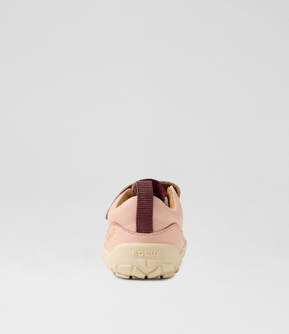 Bobux Iw Dawn Cameo Rose Leather Sneakers