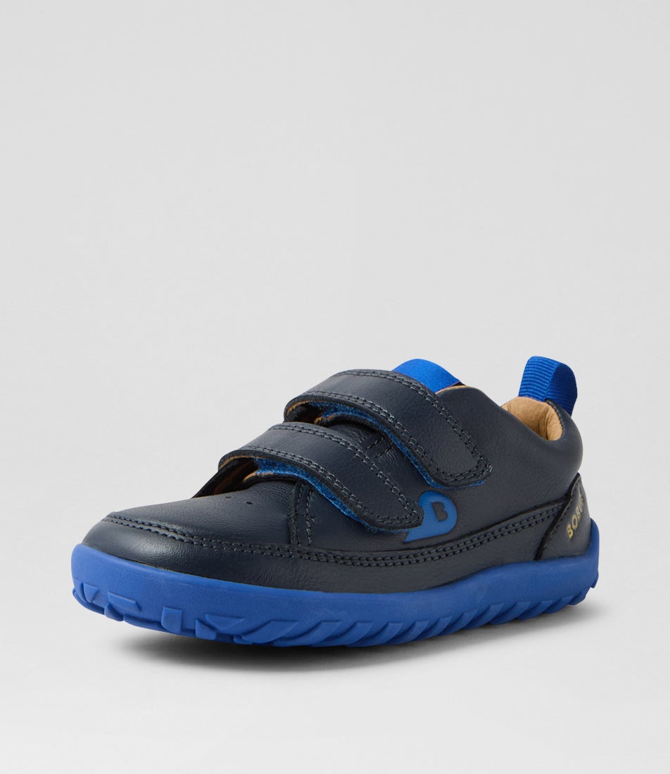 Bobux Iw Dawn Navy Leather Sneakers