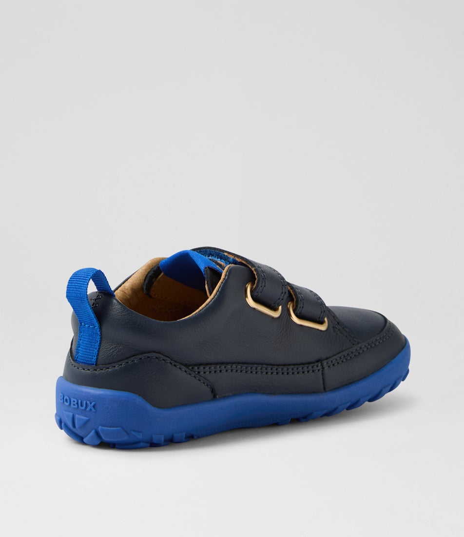 Bobux Iw Dawn Navy Leather Sneakers