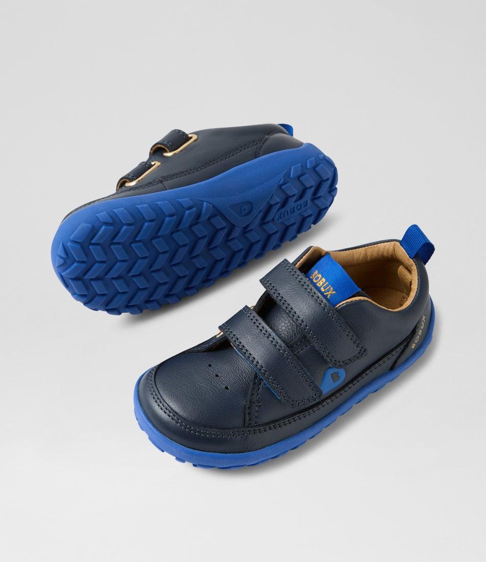 Bobux Iw Dawn Navy Leather Sneakers
