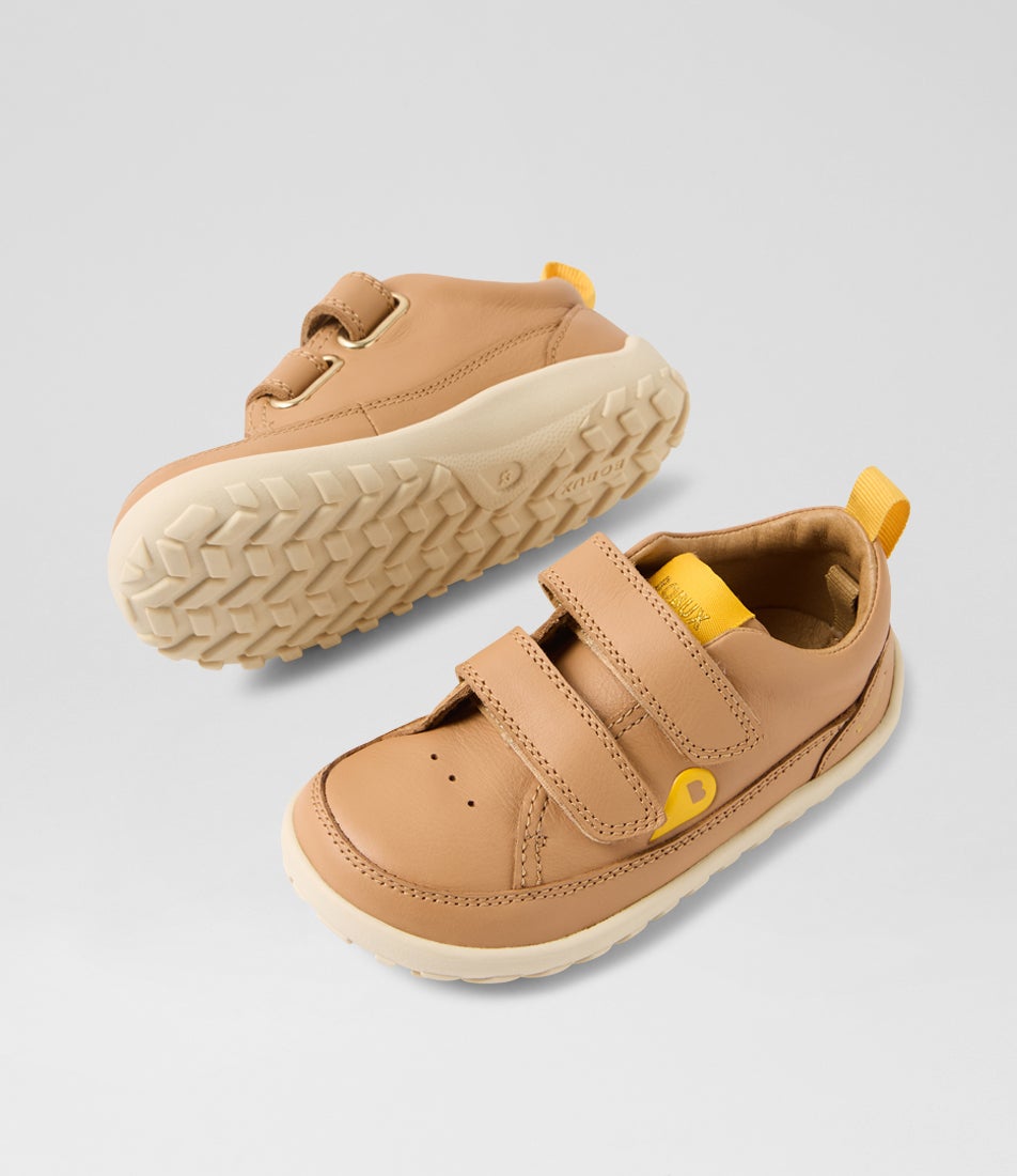 Bobux Iw Dawn Sandstorm Leather Sneakers