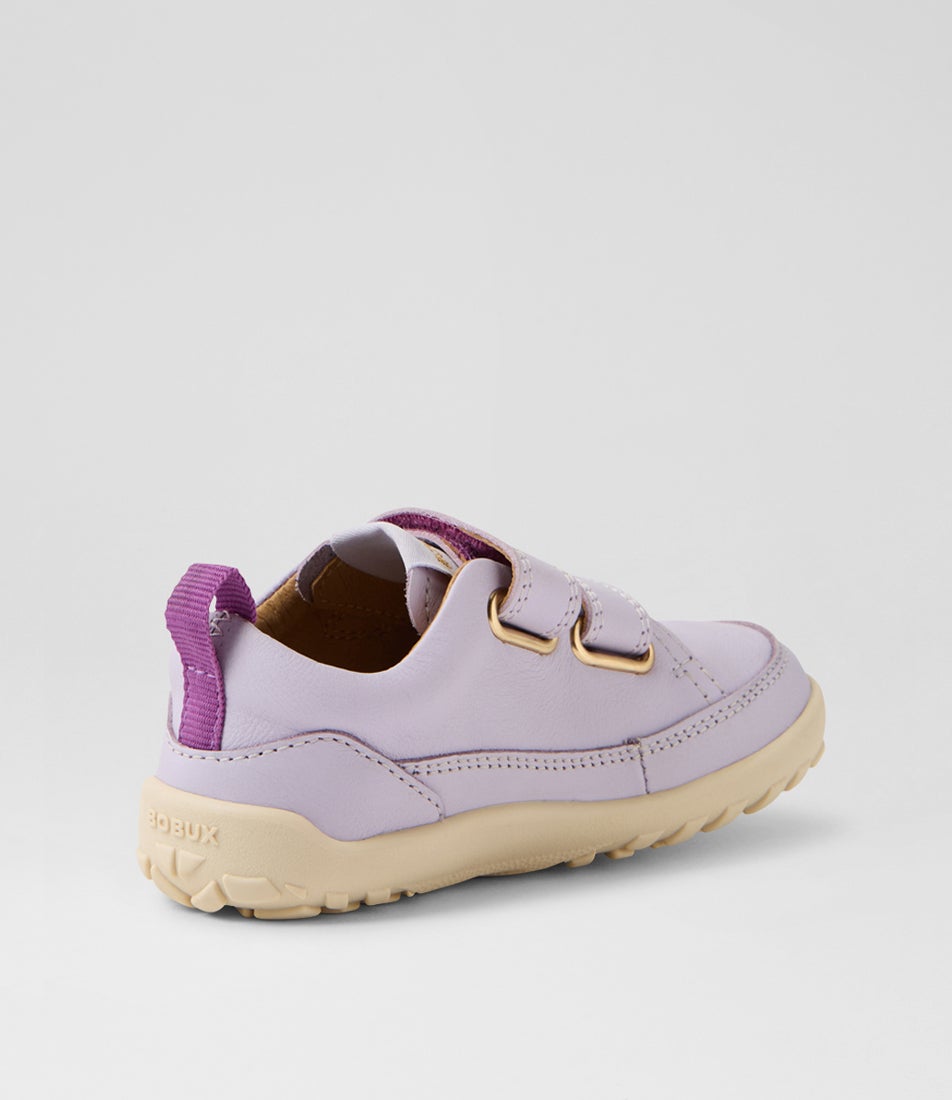 Bobux Iw Dawn Thistle Leather Sneakers