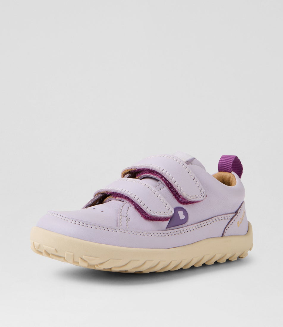 Bobux Iw Dawn Thistle Leather Sneakers