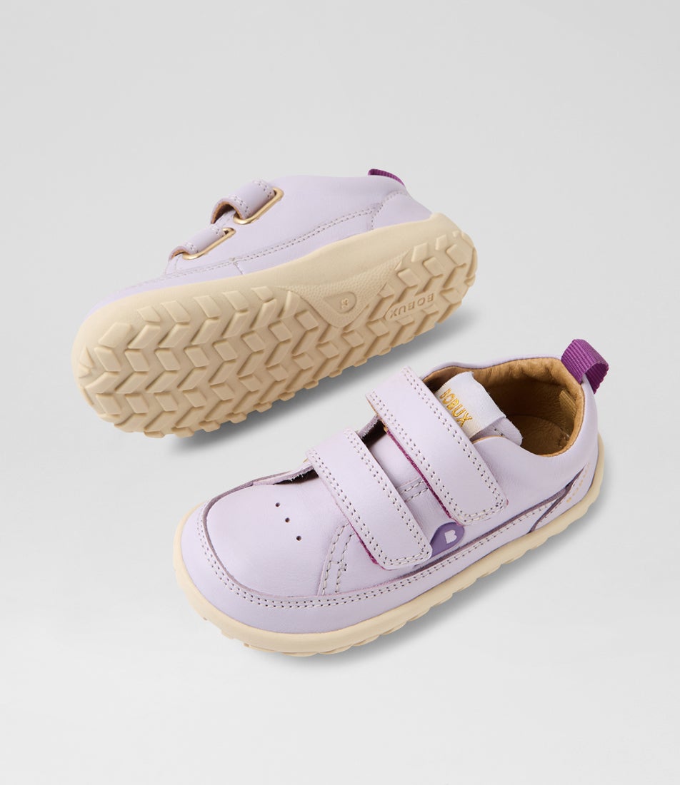 Bobux Iw Dawn Thistle Leather Sneakers