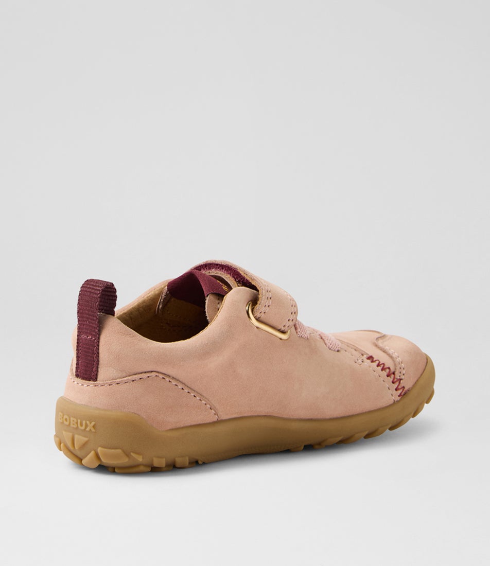Bobux Iw Prime Cameo Rose Nubuck Sneakers