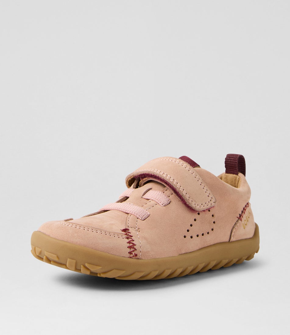 Bobux Iw Prime Cameo Rose Nubuck Sneakers