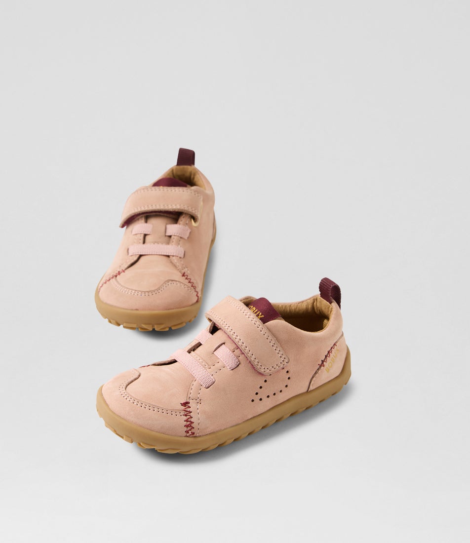 bobux Iw Prime Cameo Rose Nubuck Sneakers