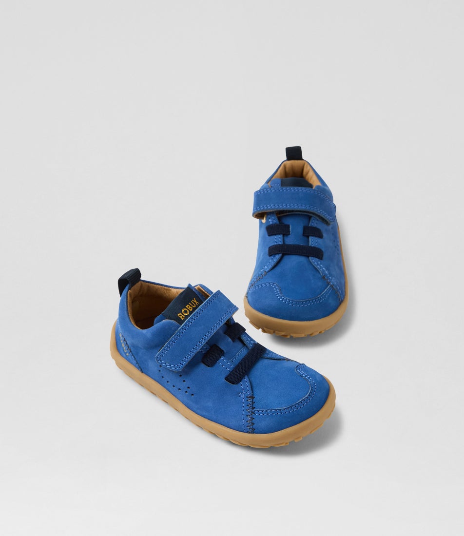 bobux Iw Prime Olympian Blue Nubuck Sneakers