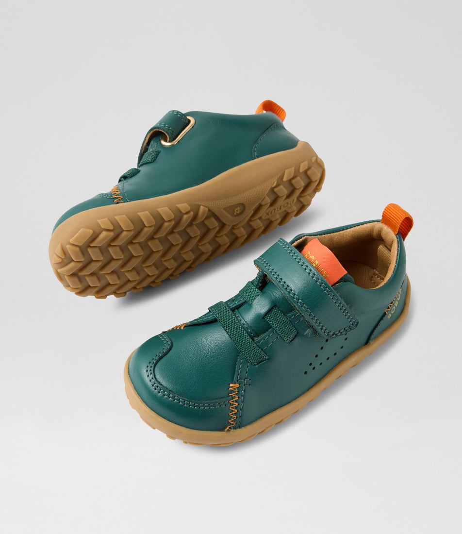 Bobux Iw Prime Rainforest Leather Sneakers