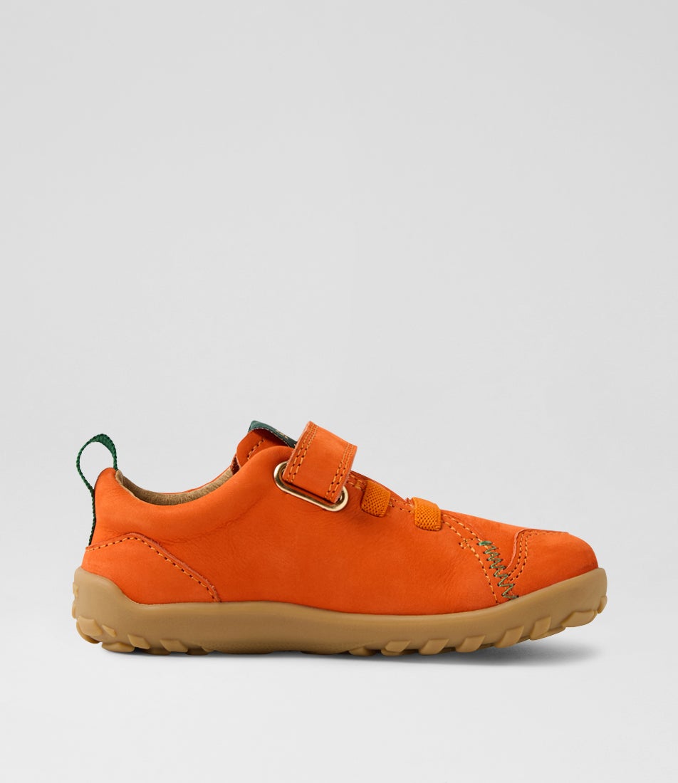 Bobux Iw Prime Tangerine Nubuck Sneakers