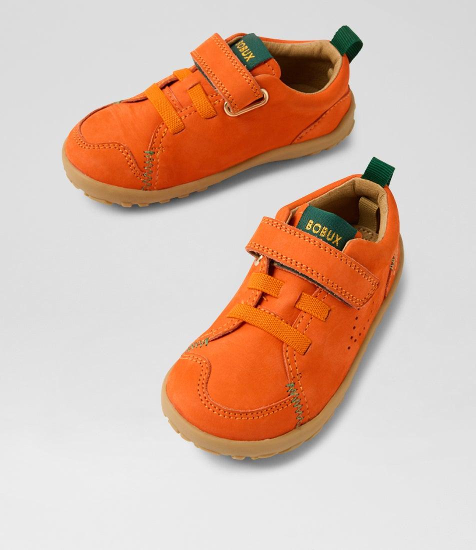 bobux Iw Prime Tangerine Nubuck Sneakers