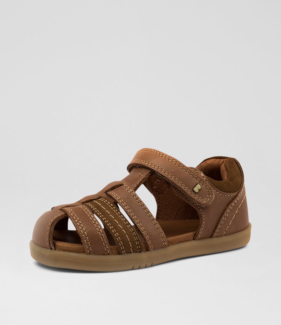 Bobux Iw Roam Toddler Caramel Leather Sandals