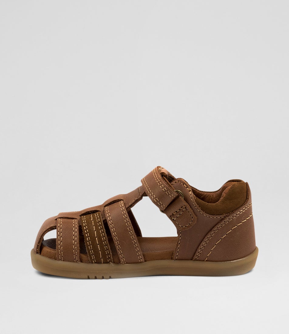 Bobux Iw Roam Toddler Caramel Leather Sandals