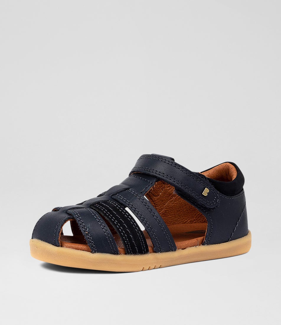 Bobux Iw Roam Toddler Navy Leather Sandals