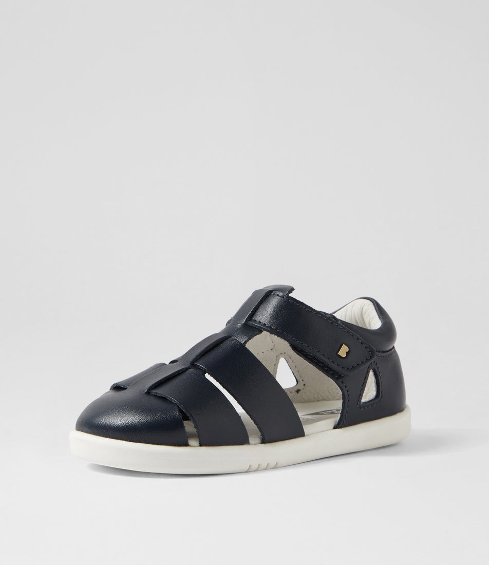 Bobux Iw Tidal Toddler Navy Leather Sandals