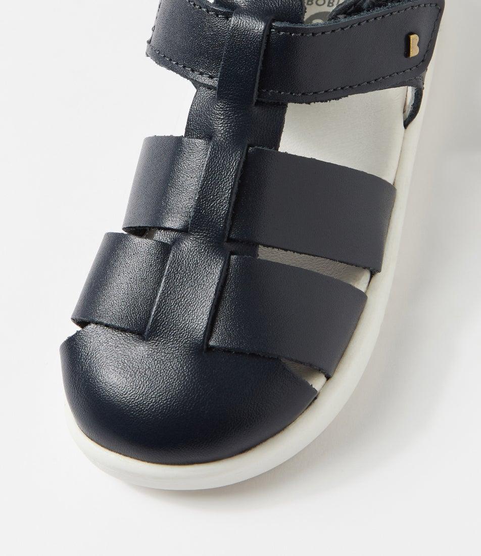 Bobux Iw Tidal Toddler Navy Leather Sandals