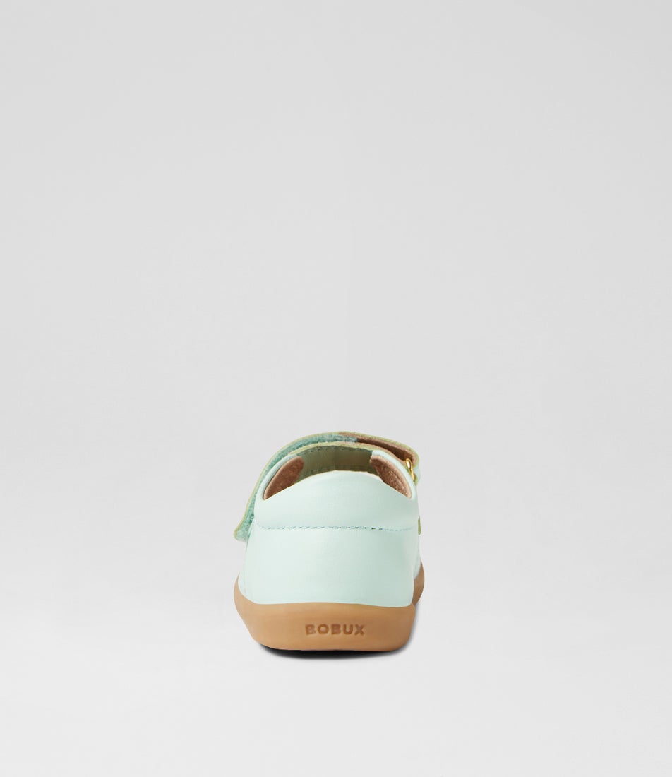 Bobux Iw Tilly Birds Egg Leather Flat Shoes