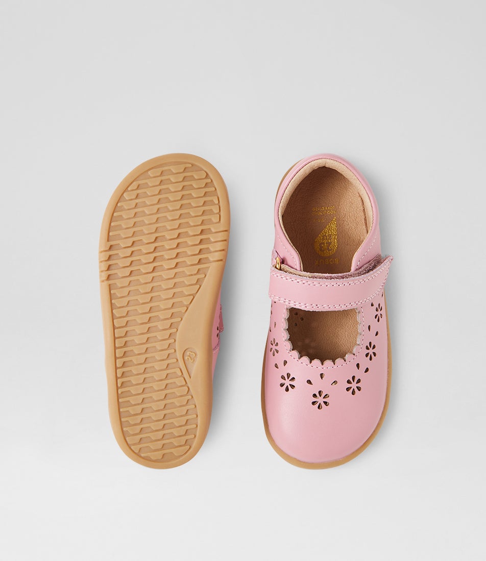 Bobux Iw Tilly Lilas Leather Flat Shoes