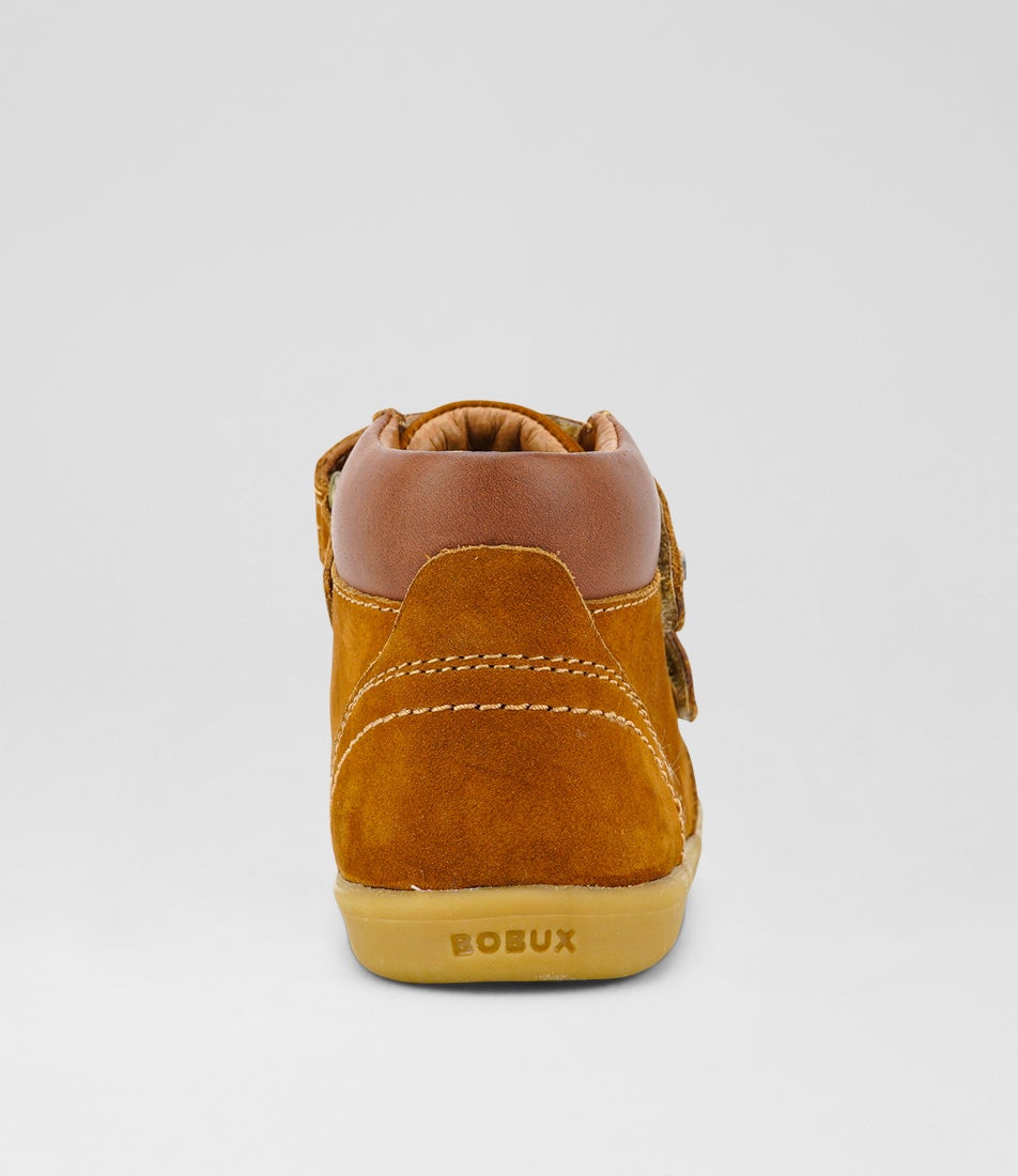 Bobux Iw Timber Toddler Mustard Suede Ankle Boots