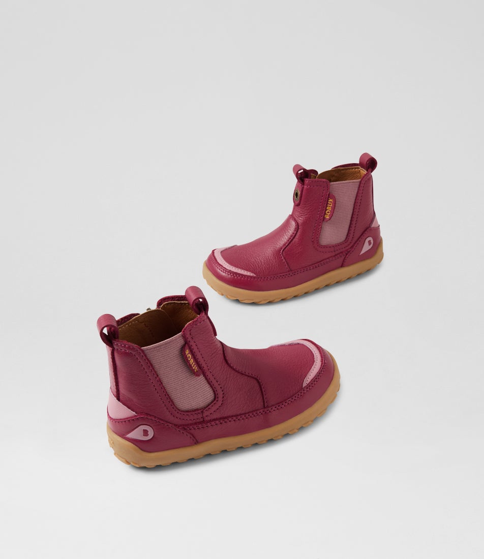 bobux Iw Trail Beaujolias Leather Ankle Boots