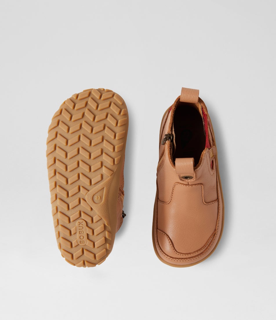Bobux Iw Trail Sandstorm Leather Ankle Boots