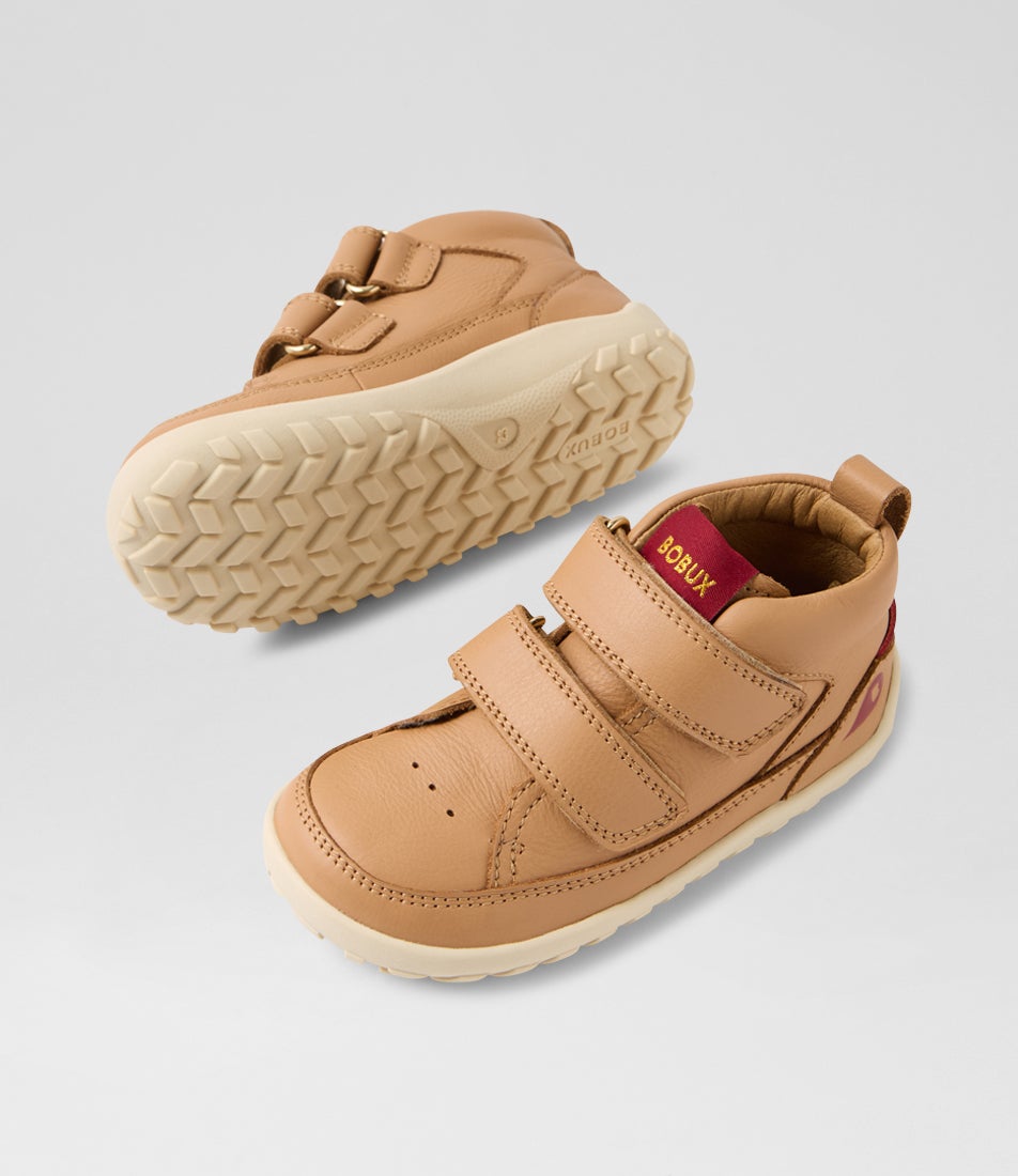 Bobux Iw Trek Sandstorm Leather Ankle Boots