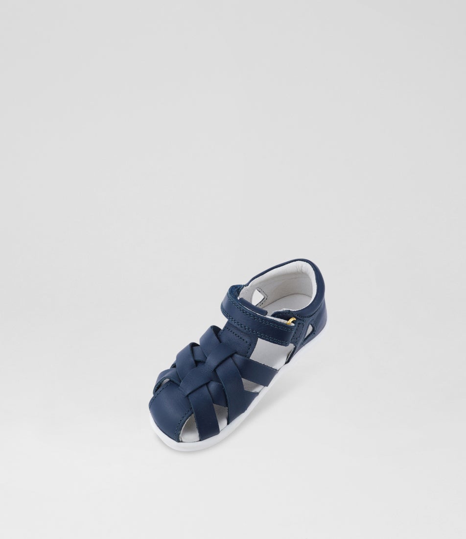 bobux Iw Tropicana 2 Toddler Navy Leather Sandals