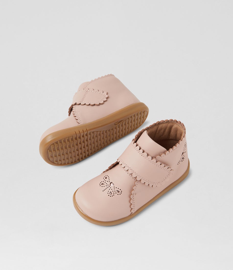 Bobux Iw Willow Cameo Rose Leather Ankle Boots