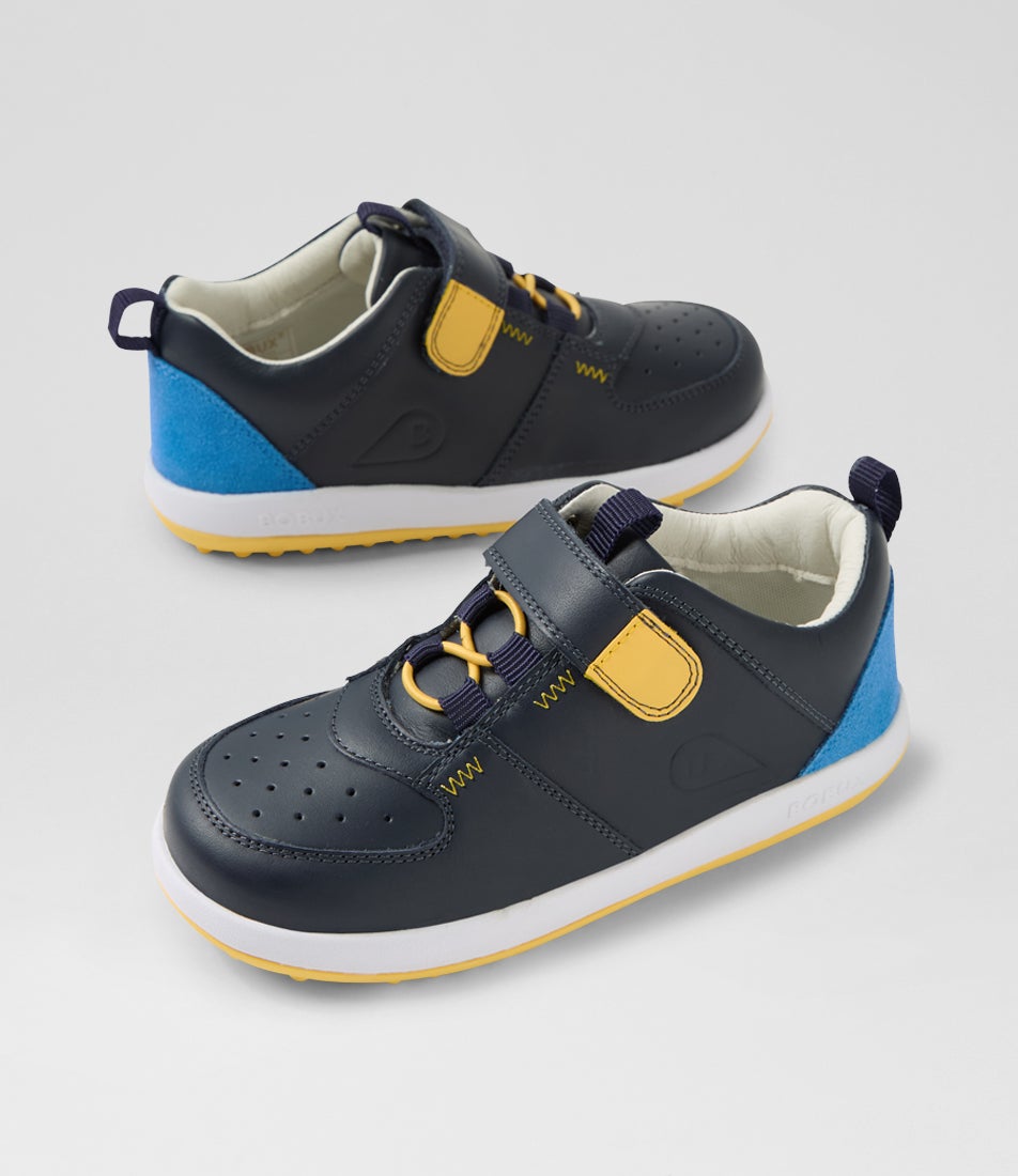 bobux Kp Backspin Junior Navy Multi Sneakers