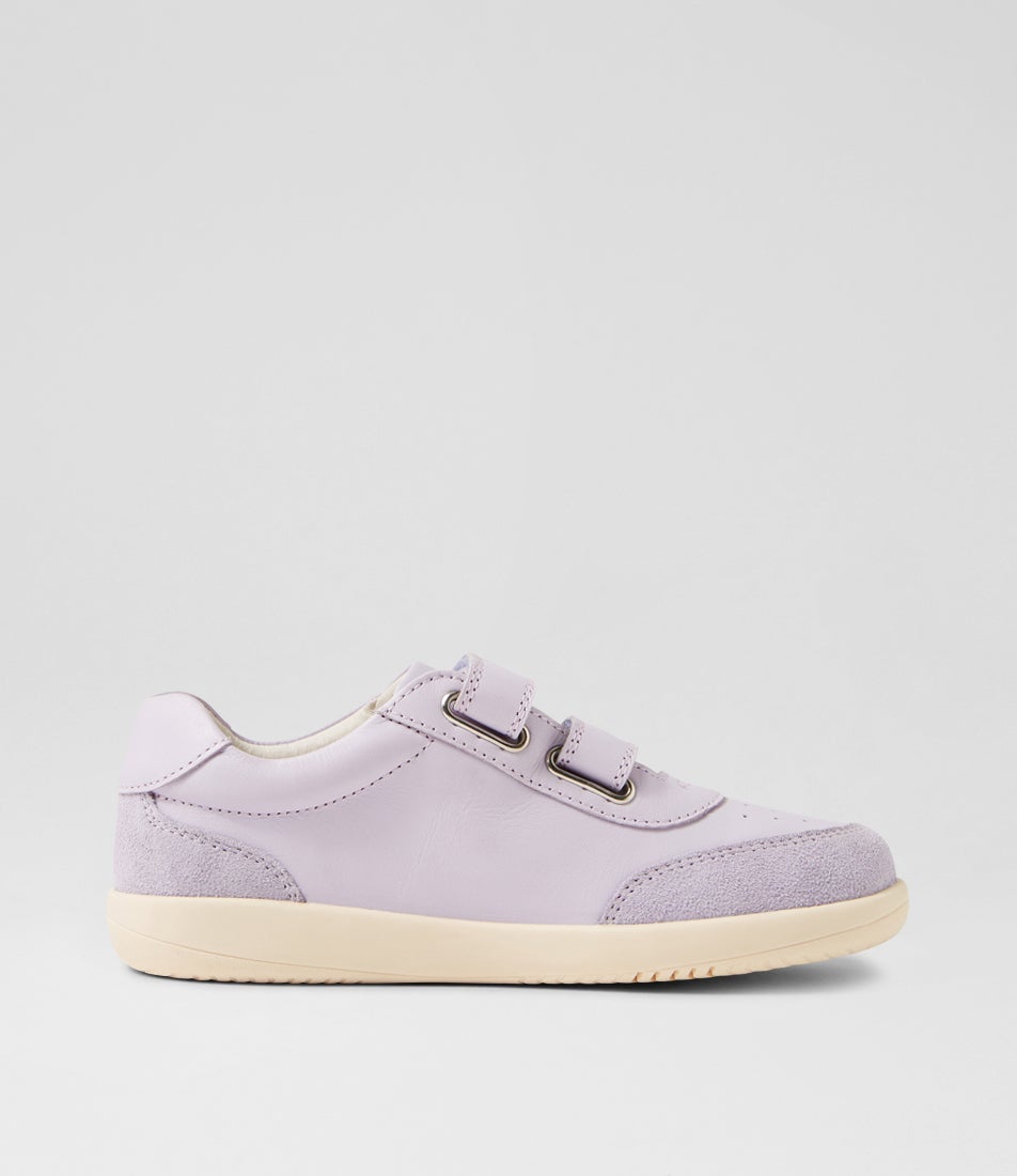 Bobux Kp Champ Junior Thistle Leather Flat Shoes