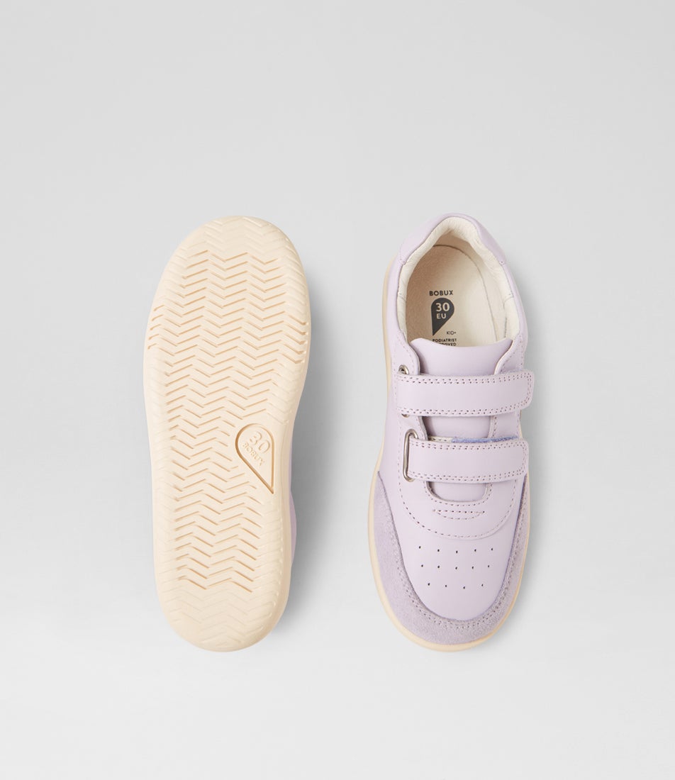 Bobux Kp Champ Junior Thistle Leather Flat Shoes