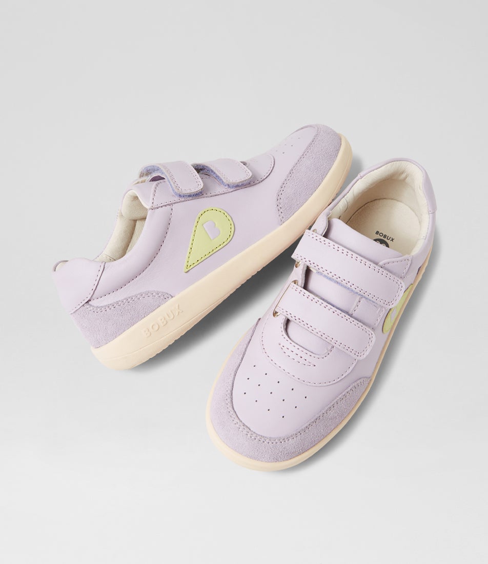 bobux Kp Champ Junior Thistle Leather Flat Shoes