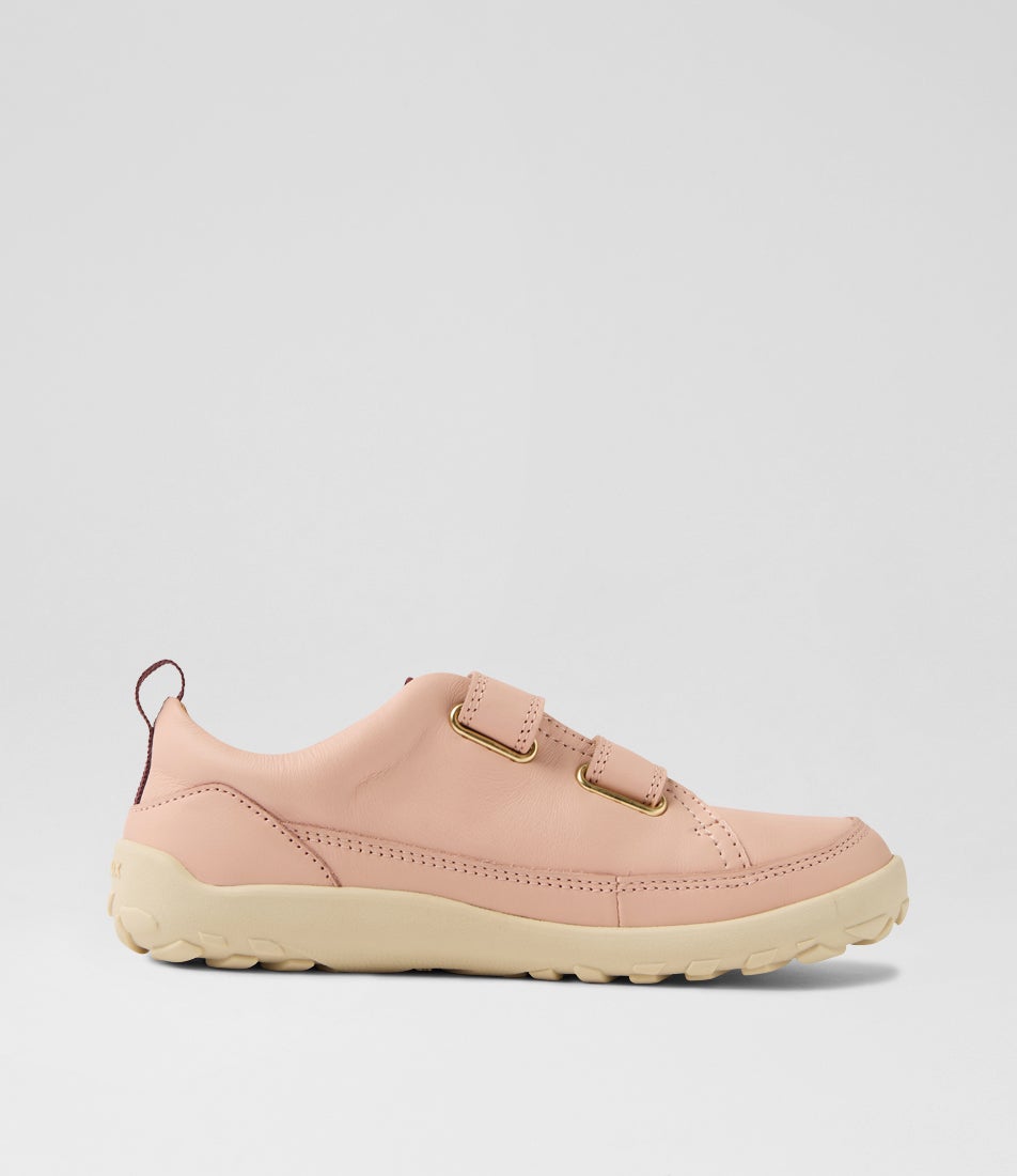 Bobux Kp Dawn Cameo Rose Leather Sneakers
