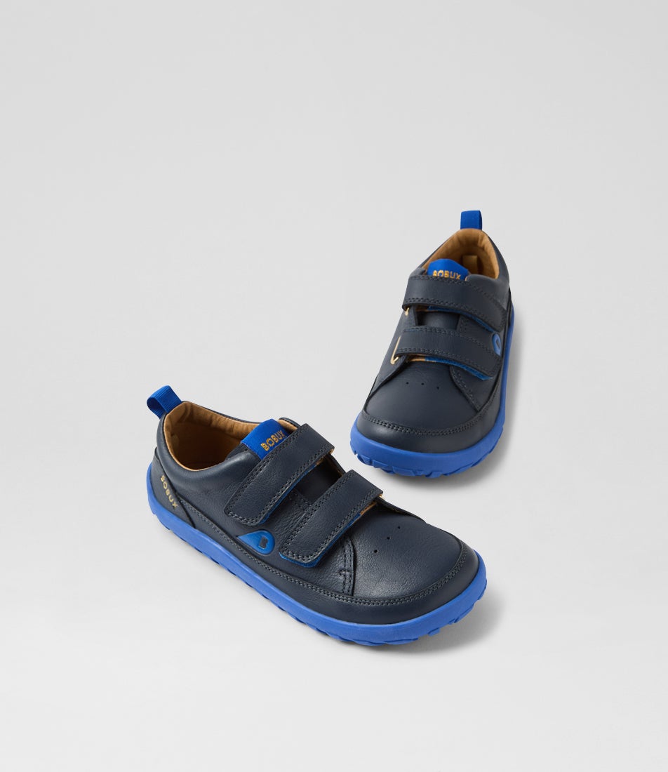 bobux Kp Dawn Navy Leather Sneakers