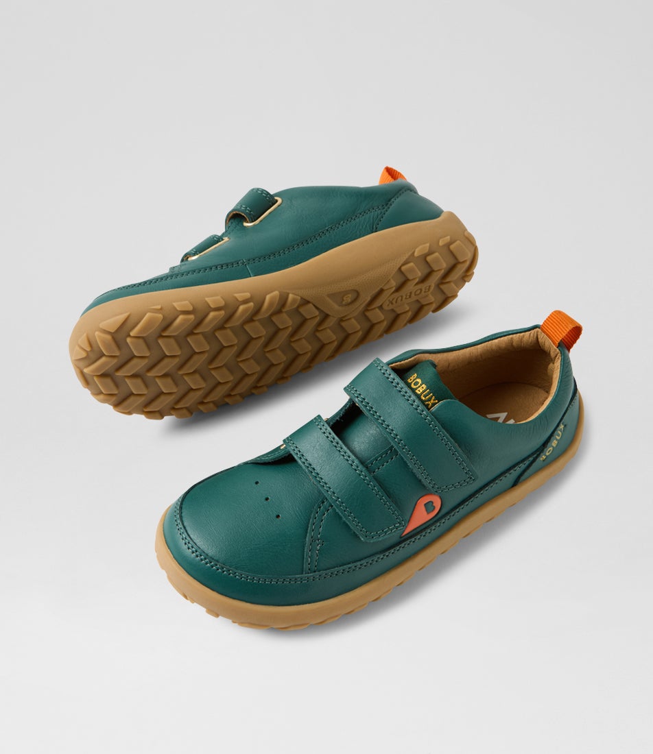 Bobux Kp Dawn Rainforest Leather Sneakers