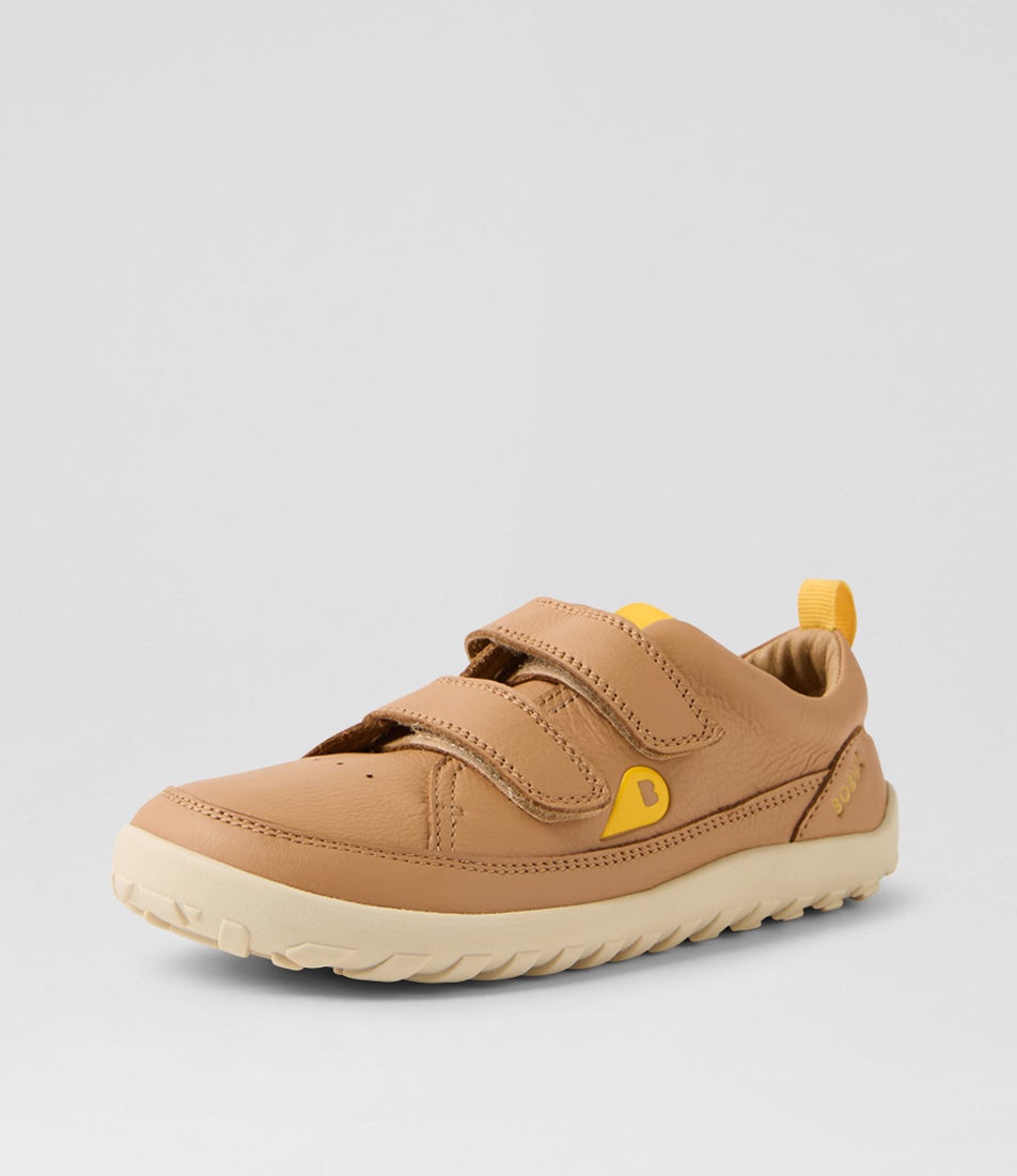 Bobux Kp Dawn Sandstorm Leather Sneakers