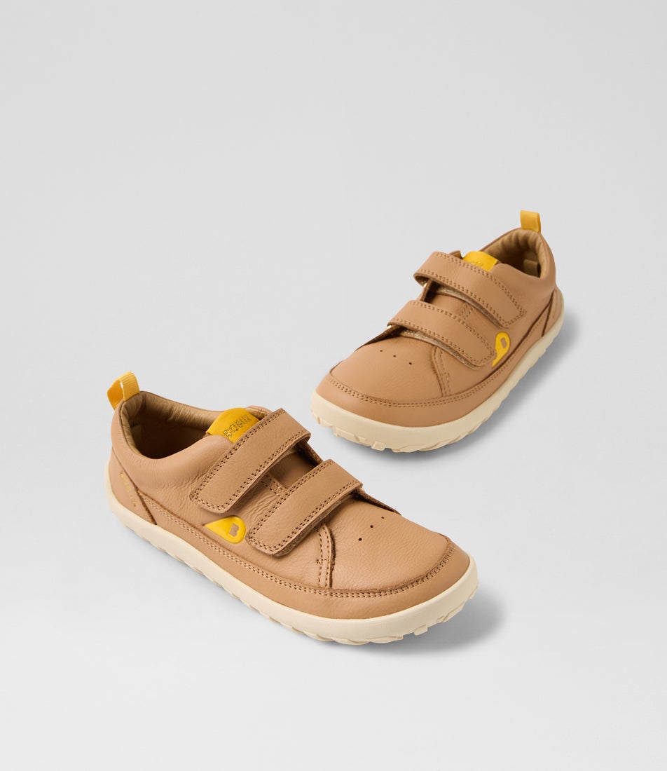 bobux Kp Dawn Sandstorm Leather Sneakers
