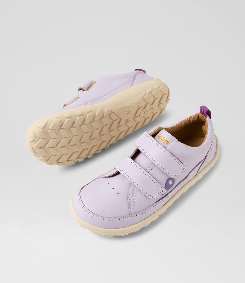 Bobux Kp Dawn Thistle Leather Sneakers