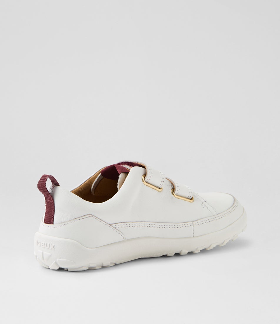 Bobux Kp Dawn White Leather Sneakers