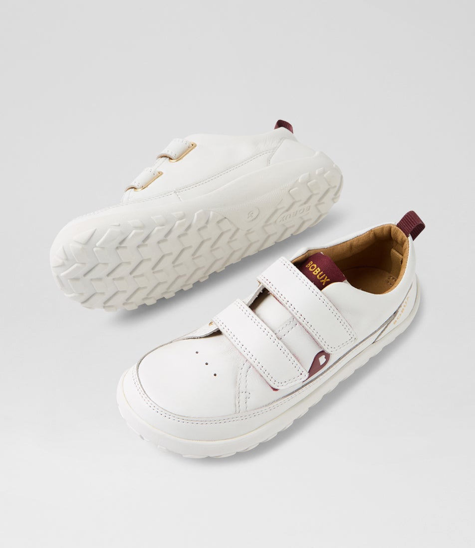 Bobux Kp Dawn White Leather Sneakers