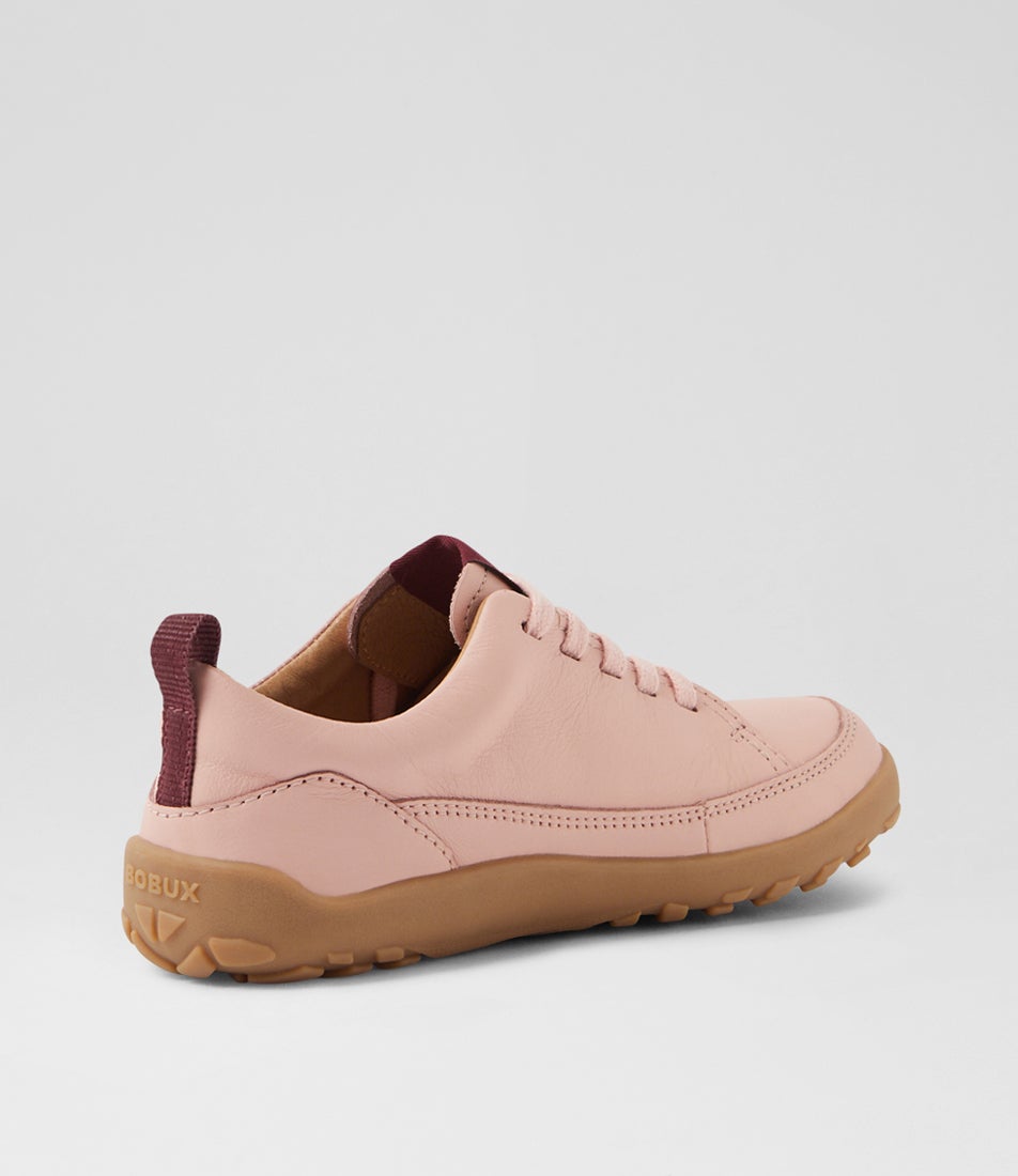 Bobux Kp Evo Cameo Rose Leather Sneakers