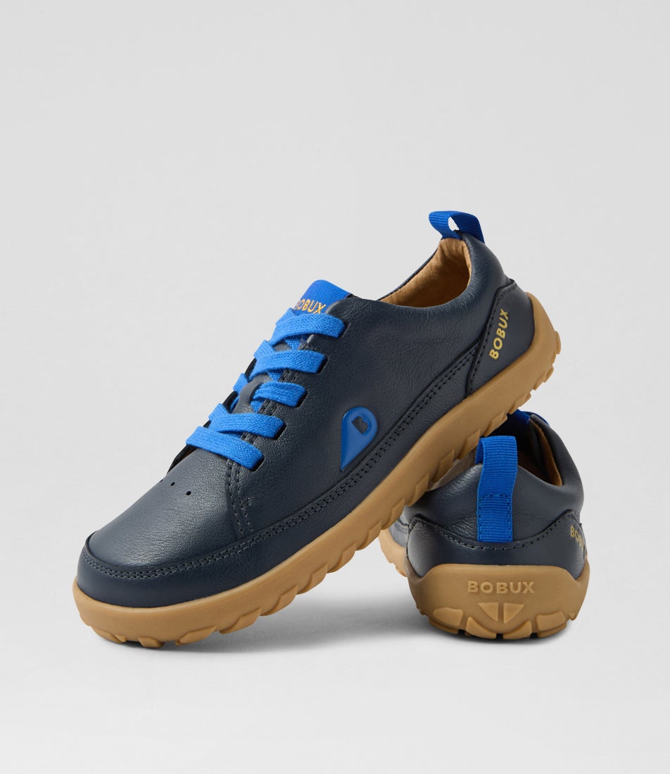 bobux Kp Evo Navy Leather Sneakers
