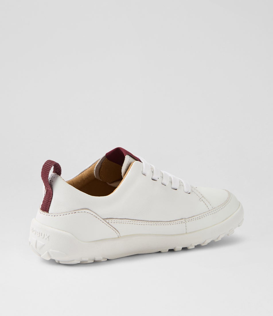 Bobux Kp Evo White Leather Sneakers