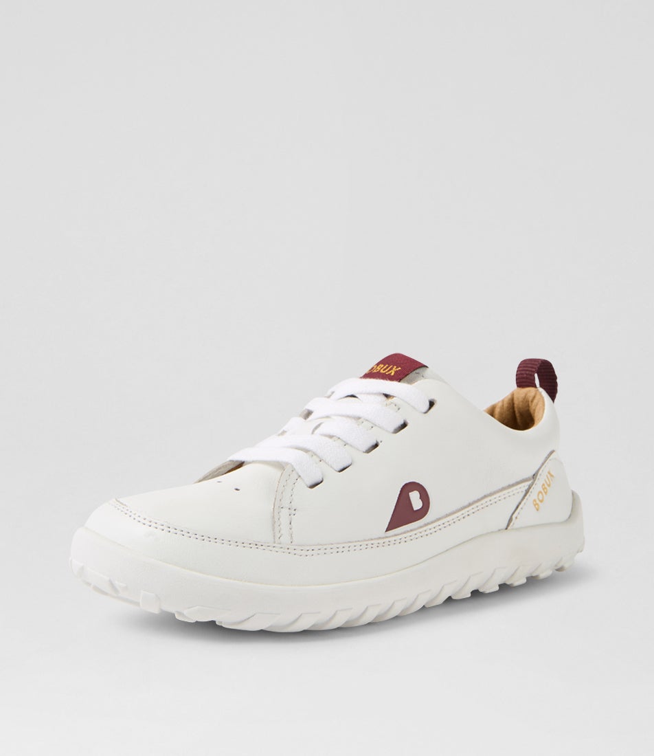 Bobux Kp Evo White Leather Sneakers